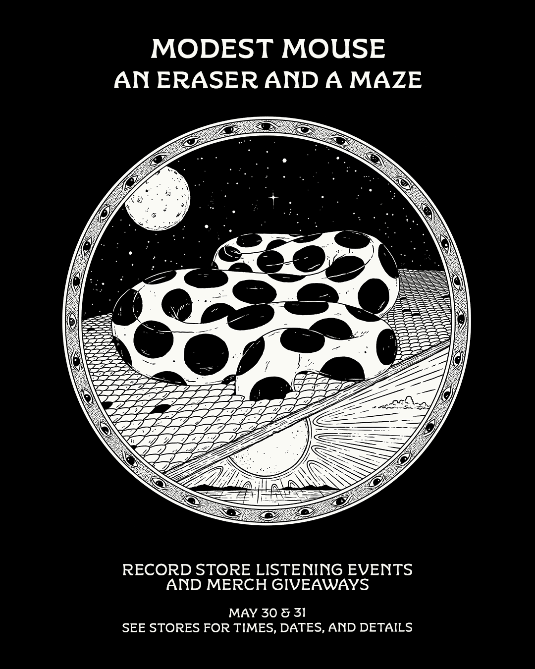 Modest Mouse: AN ERASER AND A MAZE Advanced Listening Party