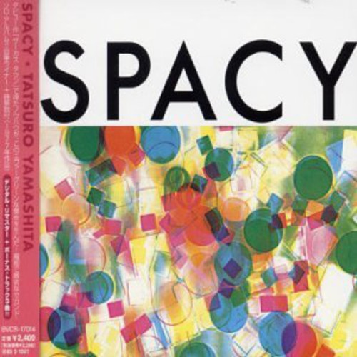 the album cover for Tatsuro Yamashita - Spacy