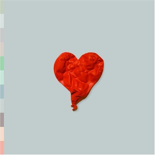 the album cover for Kanye West - 808s and Heartbreak