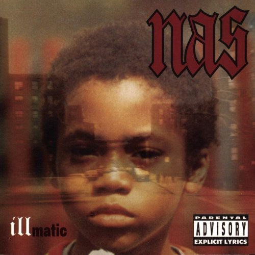 the album cover for Nas - Illmatic