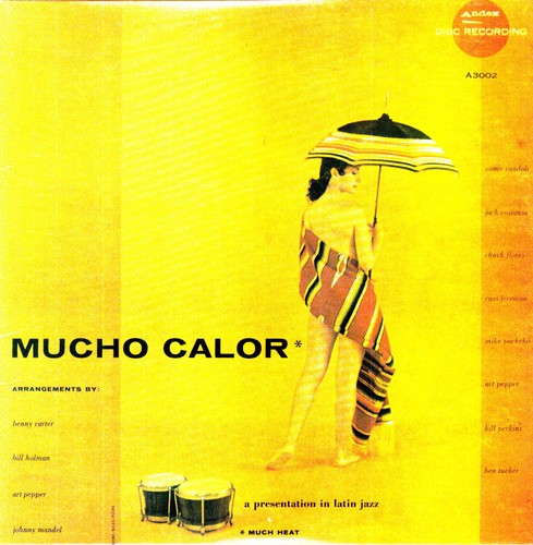 the album cover for Art Pepper - Mucho Calor