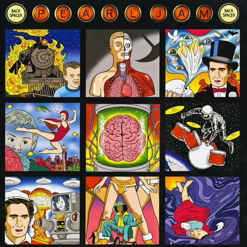 the album cover for Pearl Jam - Backspacer