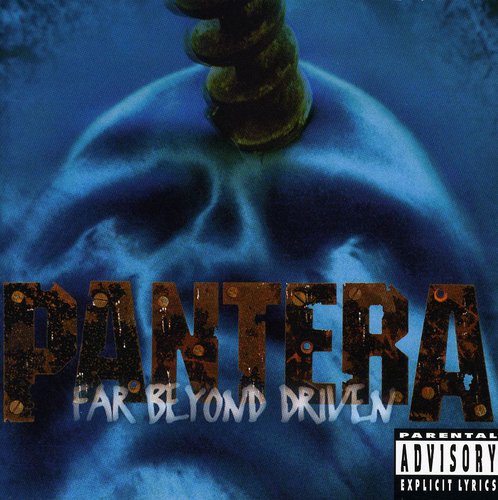 the album cover for Pantera - Far Beyond Driven