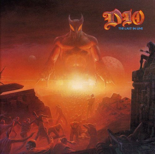 the album cover for Dio - Last in Line