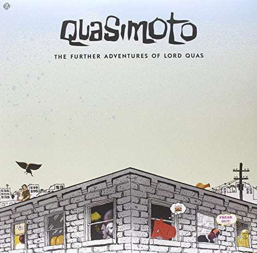 the album cover for Quasimoto - The Further Adventures of Lord Quas