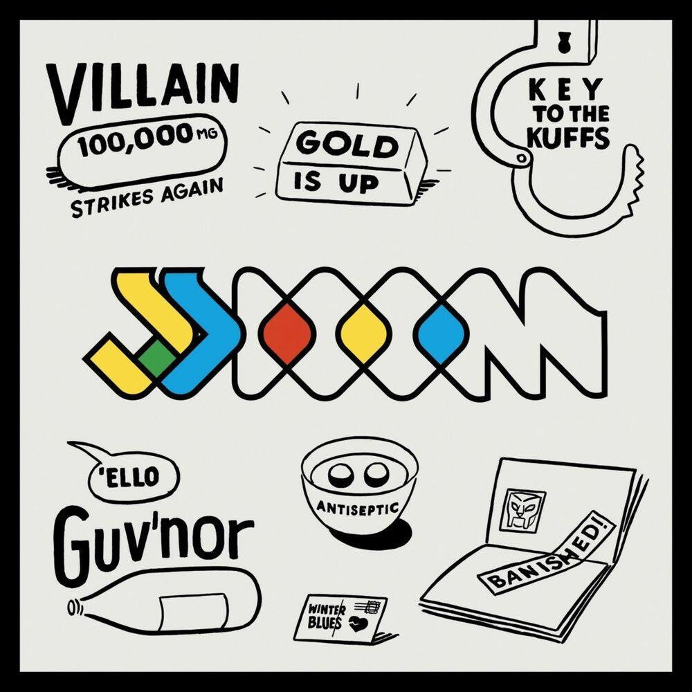 the album cover for JJ Doom - Keys To The Kuffs