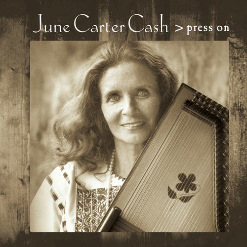 the album cover for June Carter Cash - Press on