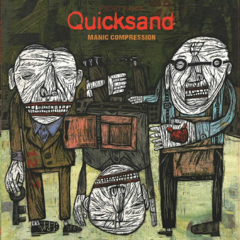 the album cover for Quicksand - Manic Compression Limited Edition LP - 2013