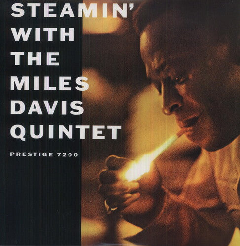 the album cover for Miles Davis - Steamin: With the Miles Davis Quintet