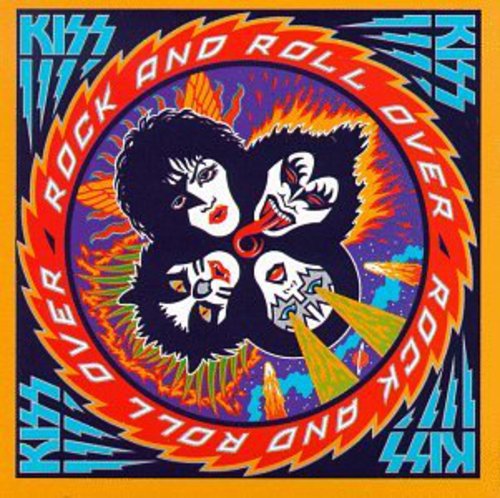 the album cover for KISS - Rock & Roll Over (remastered)