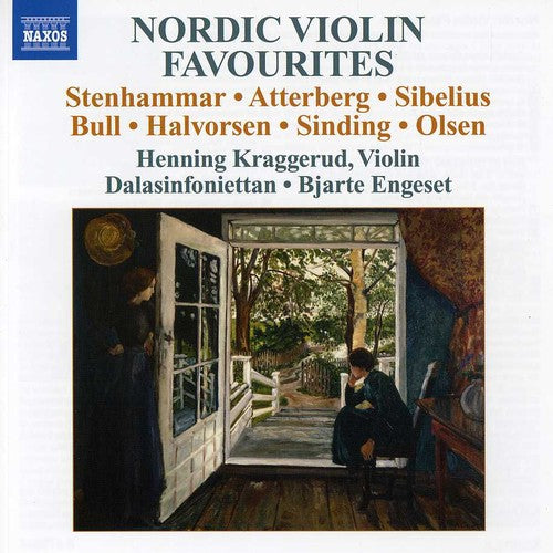 the album cover for G. TVEITT - Nordic Violin Favorites: Two Sentimental Romances