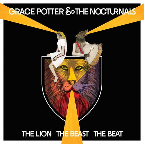 the album cover for Grace Potter & The Nocturnals - Lion The Beast The Beat