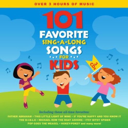 the album cover for Songtime Kids - 101 Favorite Sing-A-Long Songs for Kids