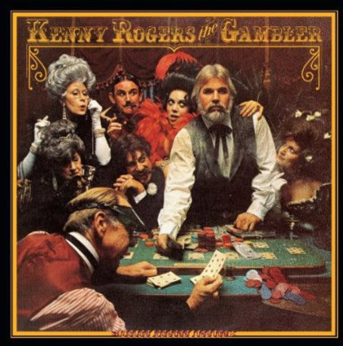 the album cover for Kenny Rogers - Gambler