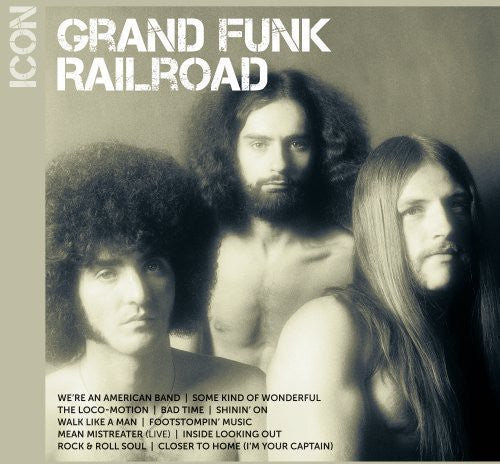 the album cover for Grand Funk Railroad - Icon