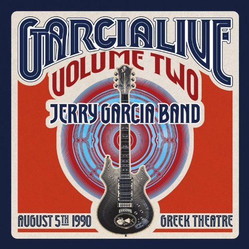 the album cover for Jerry Garcia Band - GarciaLive Vol.2 - August 5Th 1990 Greek Theater