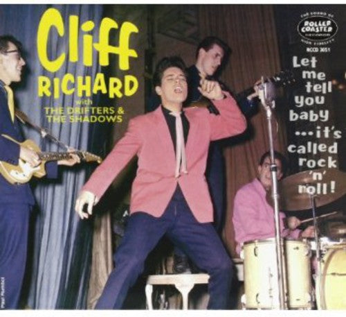 the album cover for Cliff Richard - Let Me Tell You Baby It's Called R&R