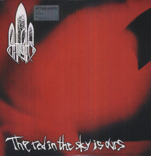 the album cover for At The Gates - Red in the Sky Is Ours