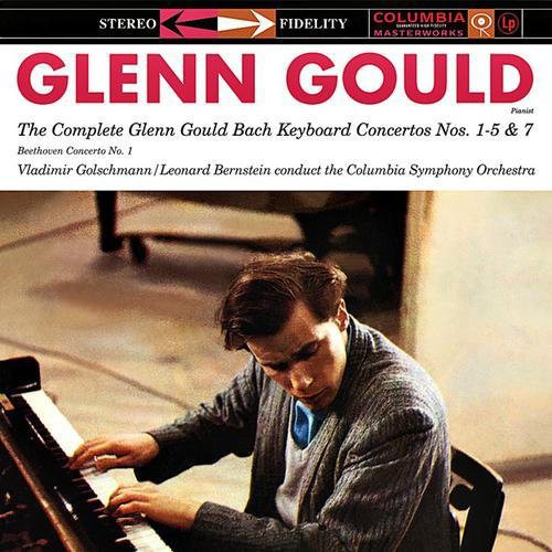 the album cover for Glenn Gould - Complete Glenn Gould Bach Keyboard Ctos