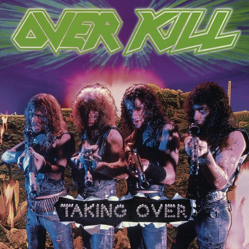 the album cover for Overkill - Taking Over