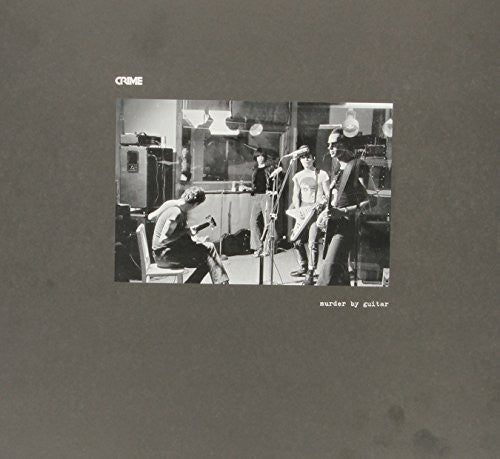 the album cover for Crime - Murder By Guitar