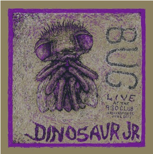 the album cover for Dinosaur Jr. - Bug Live