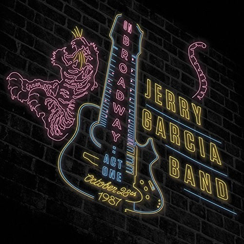 the album cover for Jerry Garcia - On Broadway: Act One - October 28th 1987