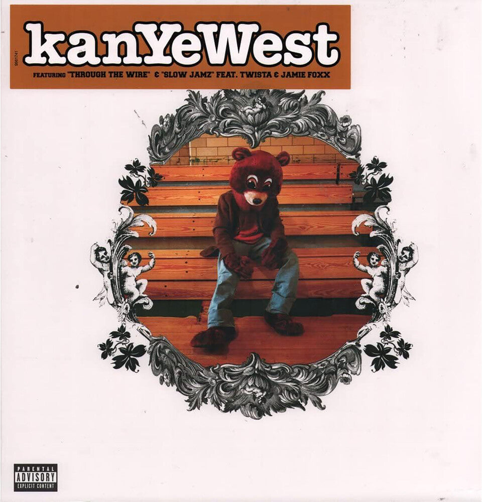 the album cover for Kanye West - College Dropout