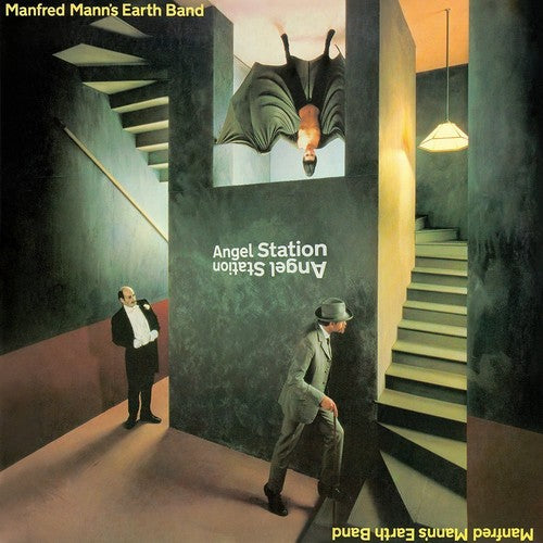 the album cover for Manfred Manns Earth Band - Angel Station