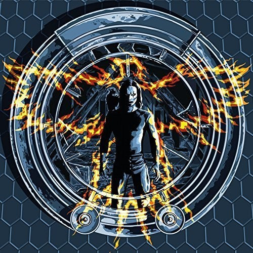 the album cover for Graeme Revell - The Crow (Original Motion Picture Score)