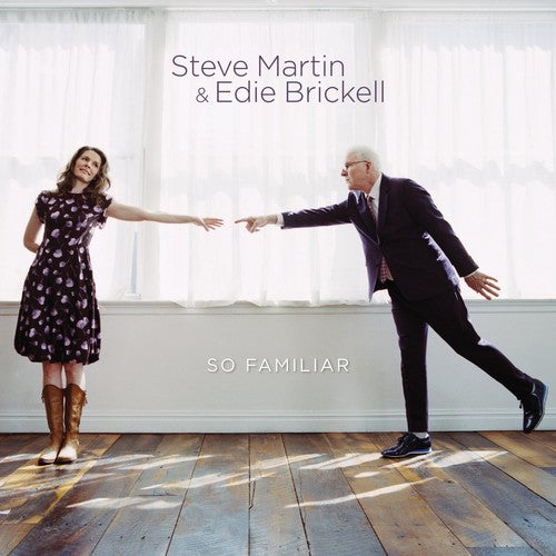 the album cover for Steve Martin - So Familiar