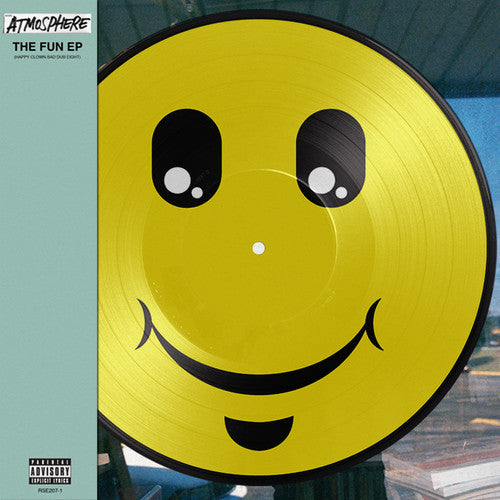 the album cover for Atmosphere - The Fun EP (Happy Clown Bad Dub Eight)