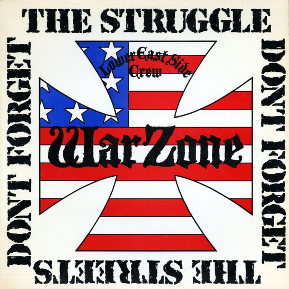 the album cover for Warzone - Don't Forget The Struggle Don't Forget The Streets