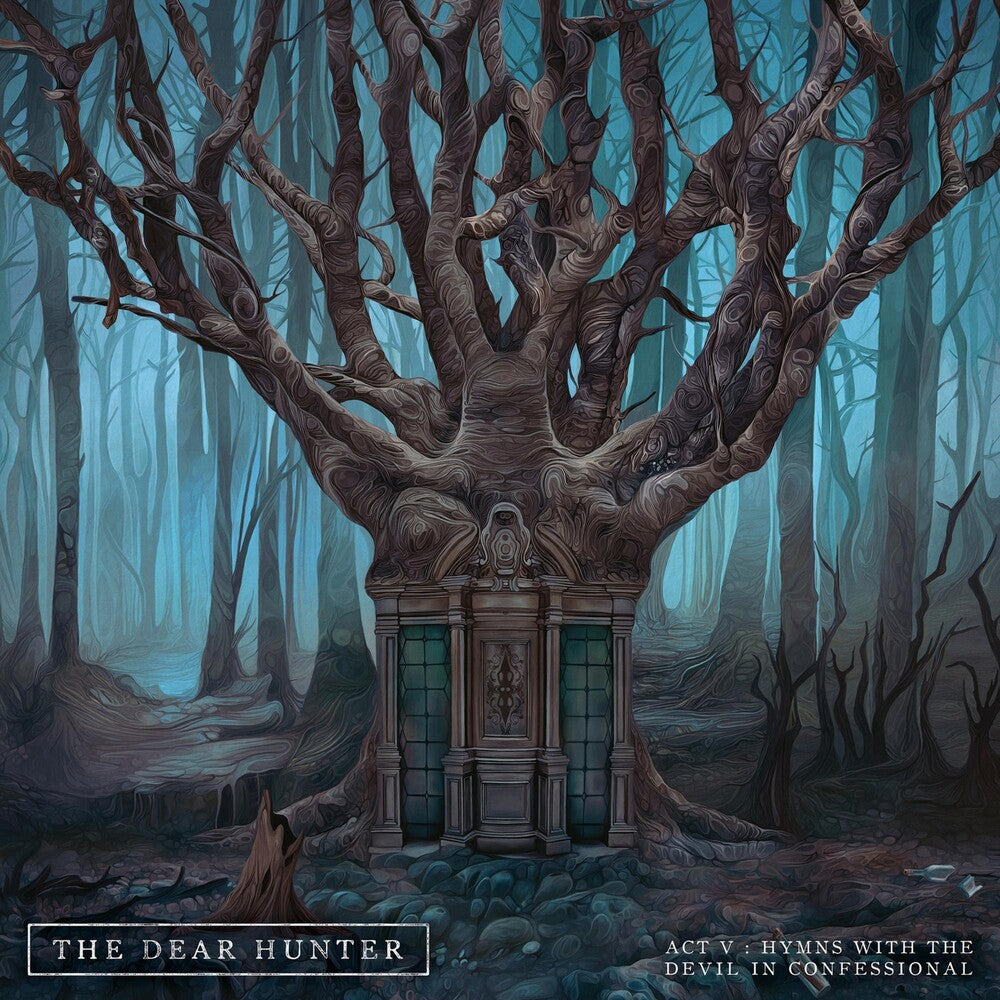 the album cover for Dear Hunter - Act V: Hymns With The Devil In Confessional