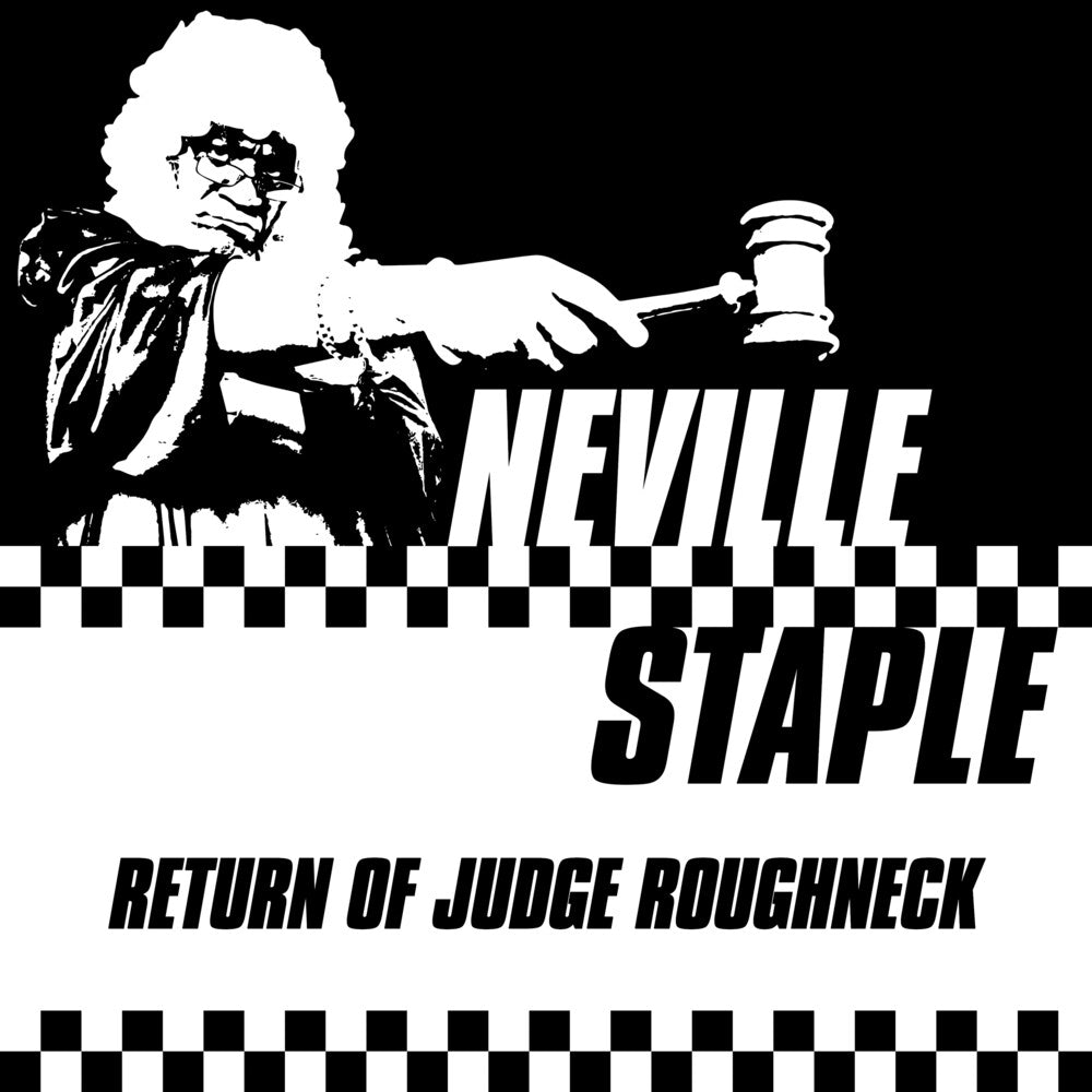 the album cover for Neville Staple - Return Of Judge Roughneck