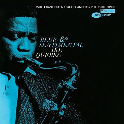 the album cover for Ike Quebec - Blue and Sentimental