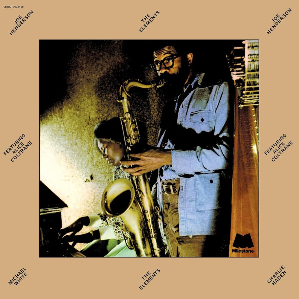 the album cover for Joe Henderson / Coltrane,Alice - The Elements
