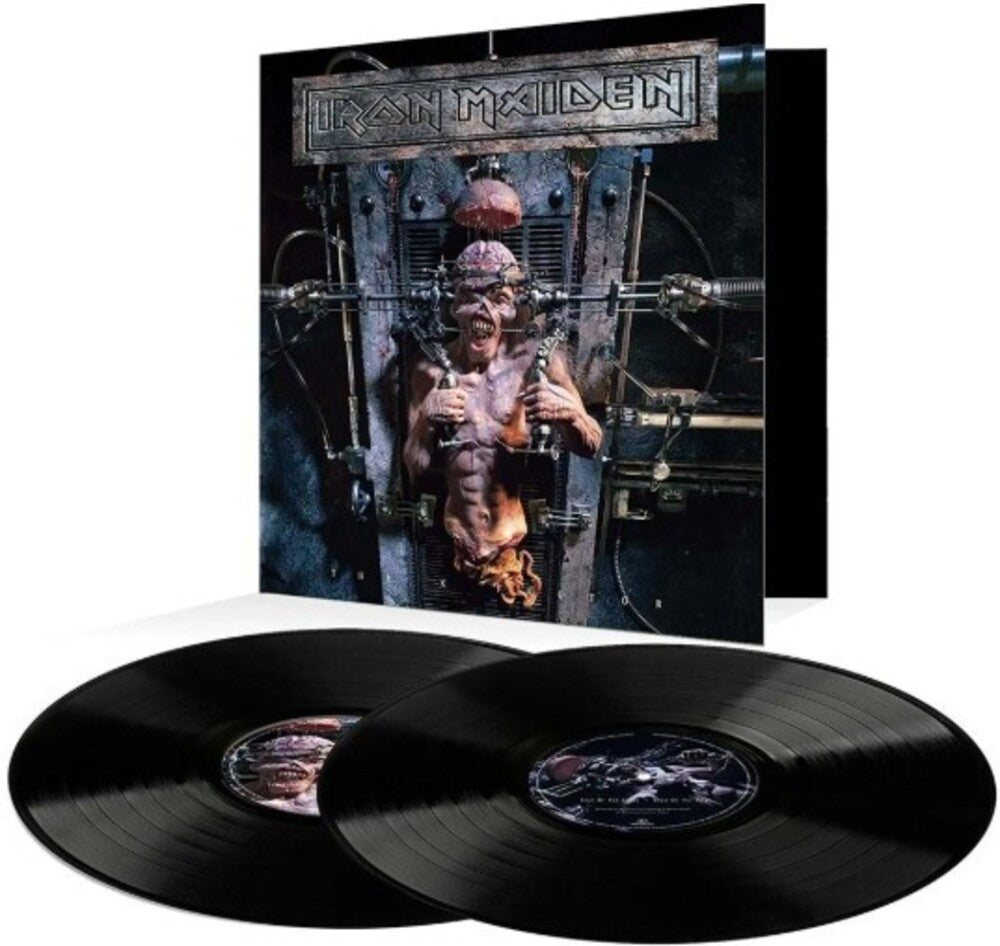 the album cover for Iron Maiden - X Factor