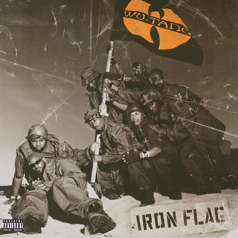 the album cover for Wu-Tang Clan - Iron Flag (Hol)