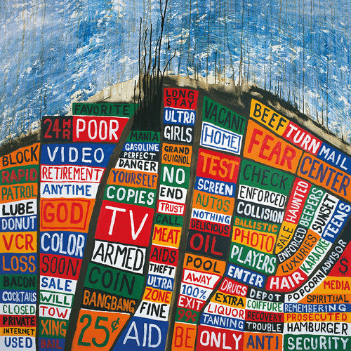 the album cover for Radiohead - Hail To The Thief