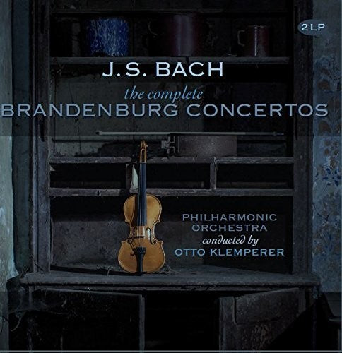 the album cover for J Bach S - Complete Brandenburg Concerti
