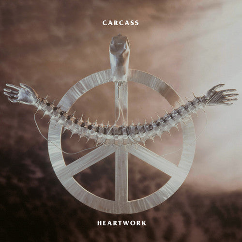 the album cover for Carcass - Heartwork