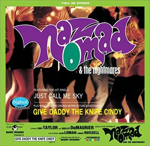 the album cover for Naz Nomad & Nightmares - Give Daddy The Knife Cindy
