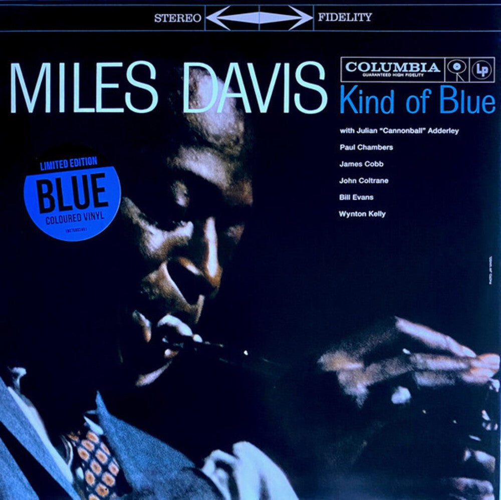 the album cover for Miles Davis - Kind Of Blue