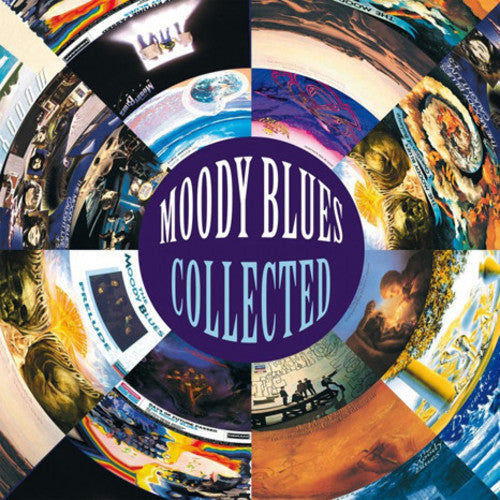 the album cover for The Moody Blues - Collected