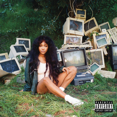 the album cover for SZA - CTRL