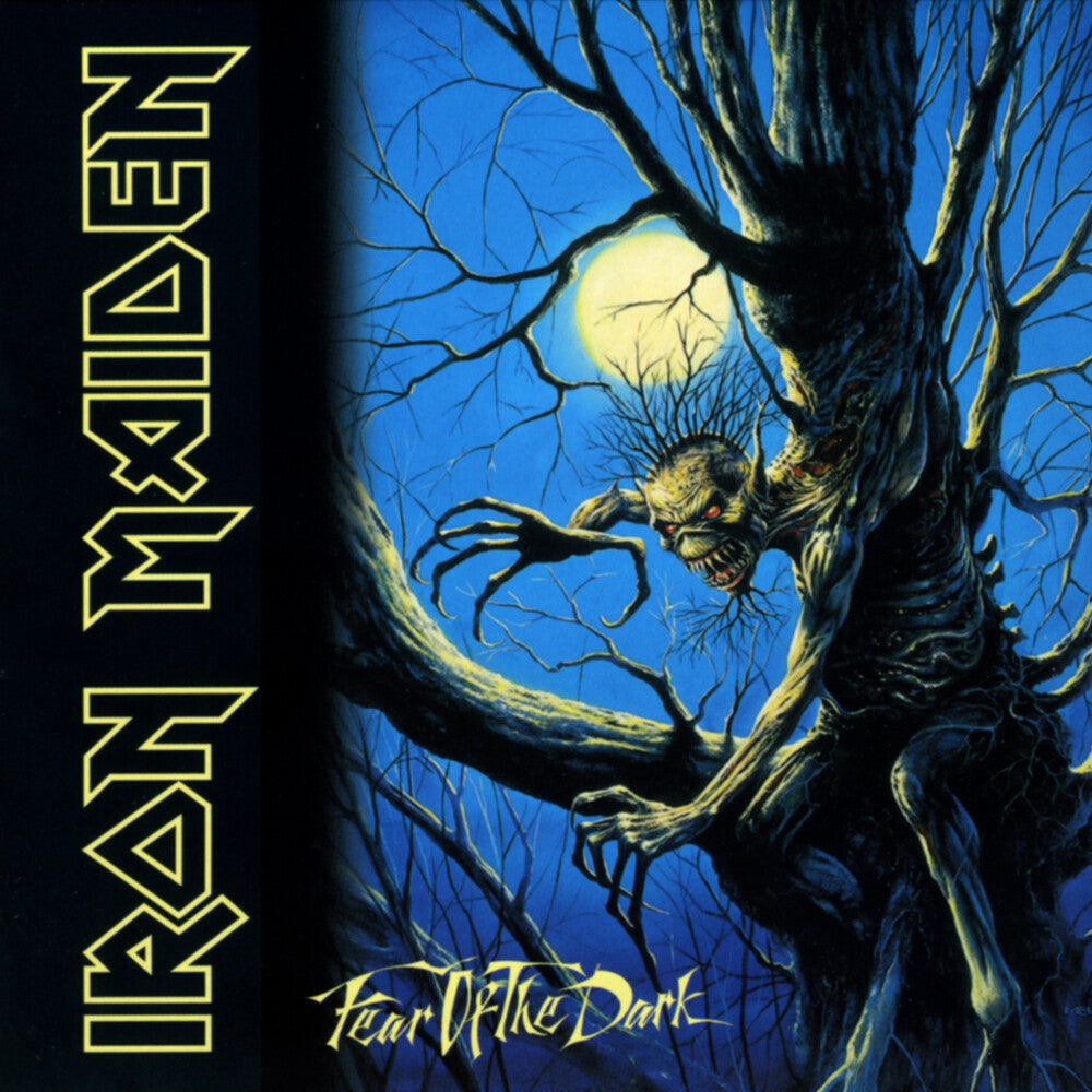 the album cover for Iron Maiden - Fear Of The Dark