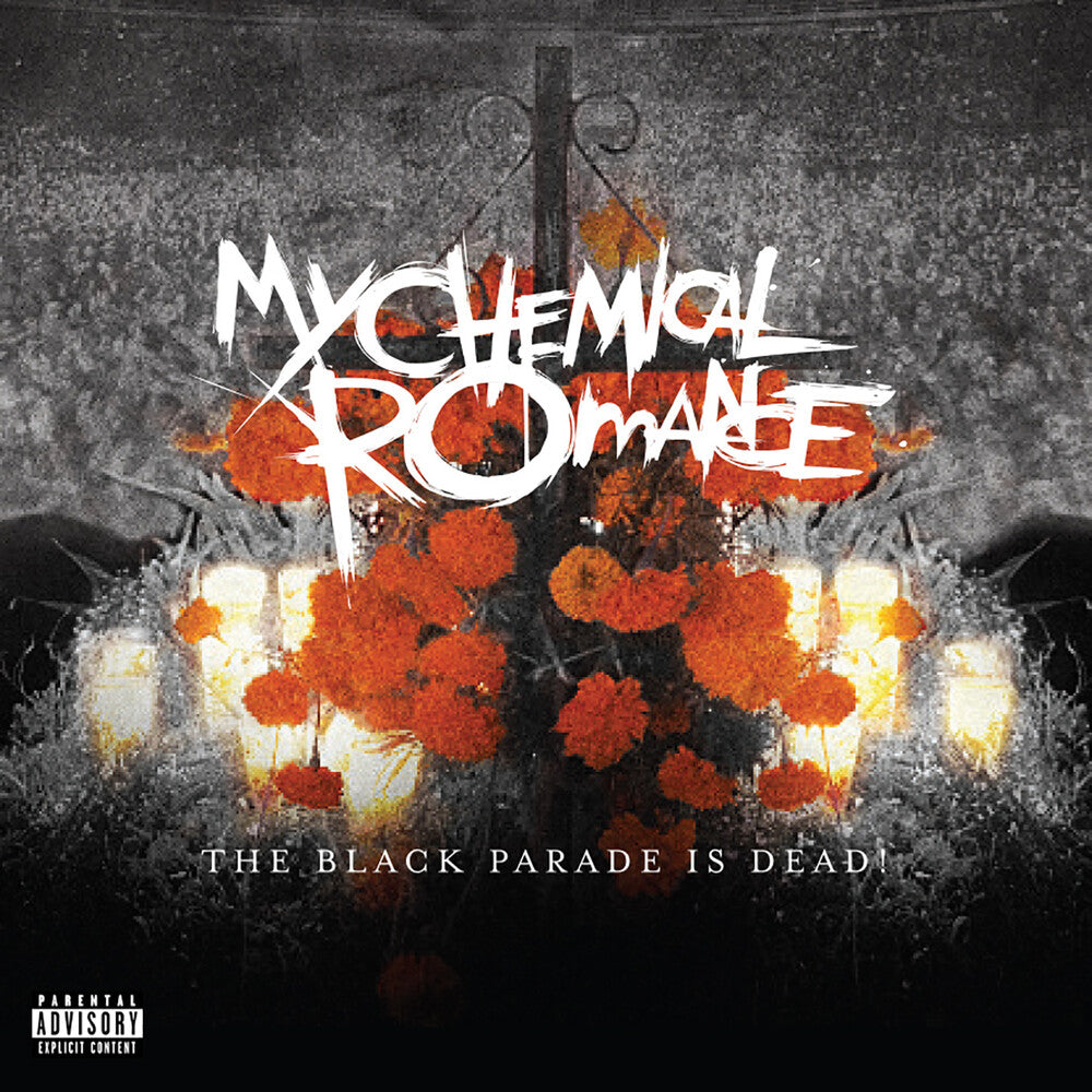 the album cover for My Chemical Romance - Black Parade Is Dead