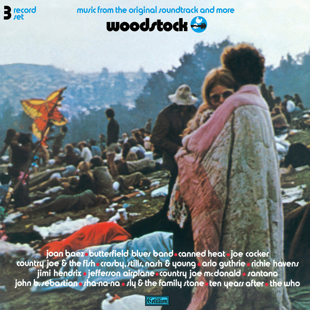 the album cover for Woodstock Music From Original Soundtrack / Var - Woodstock: Music From The Original Soundtrack And More (Various Artis)