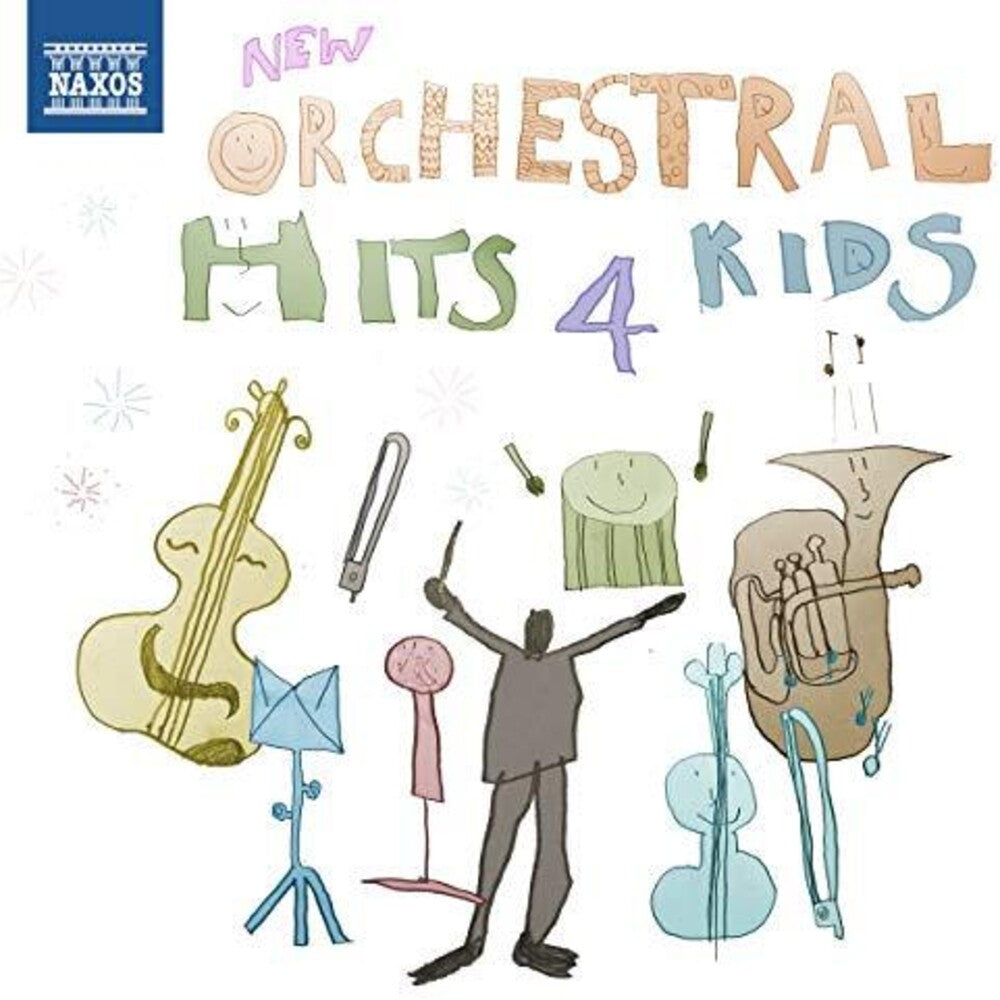 the album cover for Hagfors / Norwegian Radio Orch / Eljas - New Orchestral Hits 4 Kids